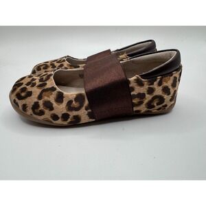 NEW Livie &‎ Luca Leopard Animal Print Shoes Little Kids sz 8 Rubber Sole